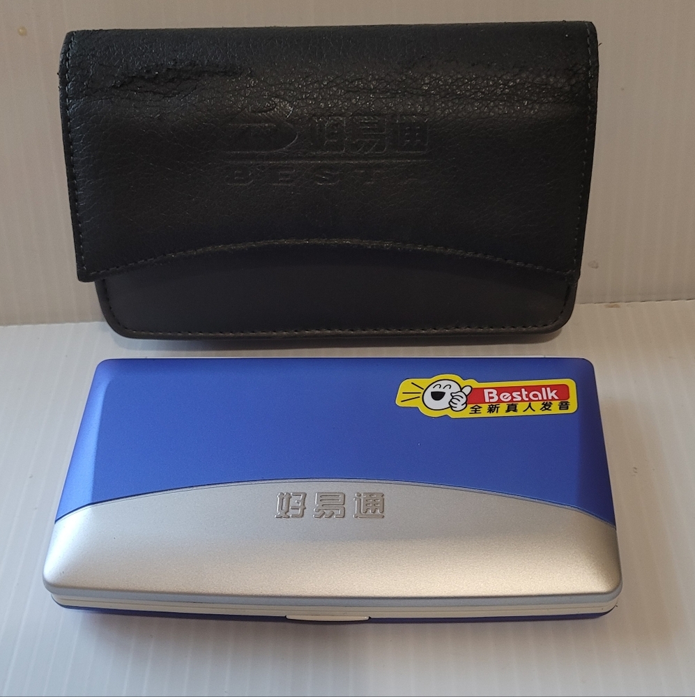 Bestalk 4000V Translator Oxford Electronic Dictionary W/ Case - Tested